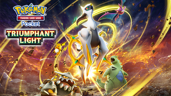 Triumphant Light: Arceus ex headlines a radiant mini expansion