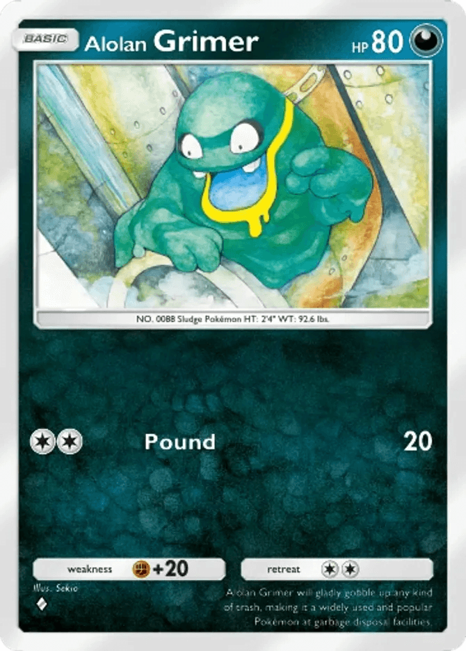 Alolan Grimer (b4b-137) card in Pokémon TCG Pocket