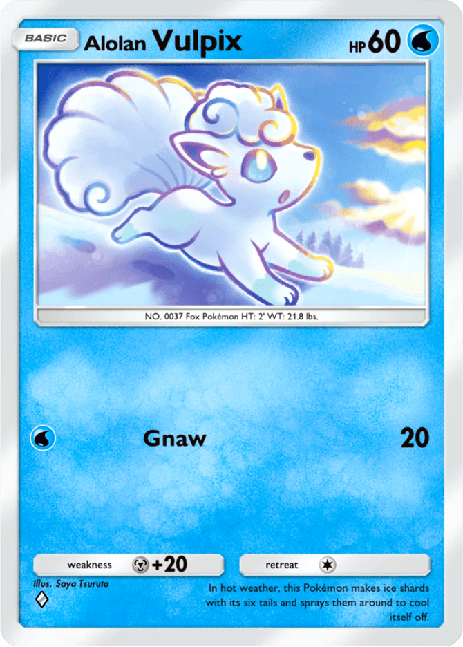Alolan Vulpix (b2-028) card in Pokémon TCG Pocket