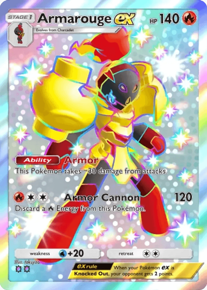 Armarouge ex (b3a-105) card in Pokémon TCG Pocket