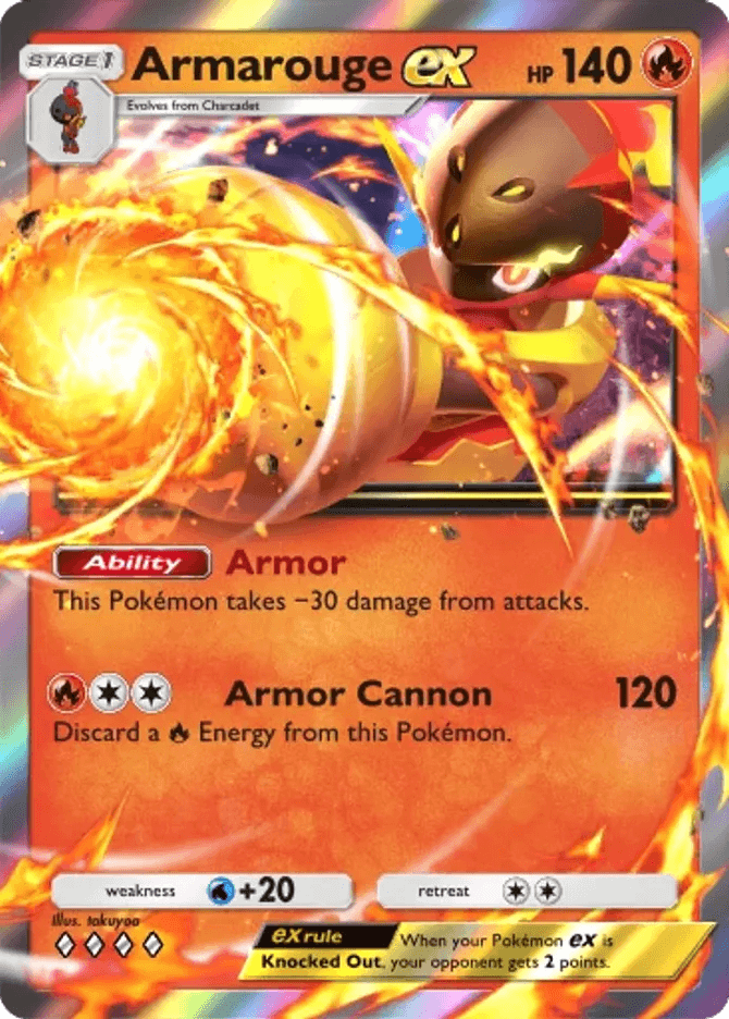 Armarouge ex card by takuyoa