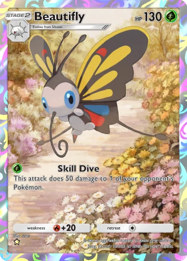 Beautifly (b1-227) card in Pokémon TCG Pocket