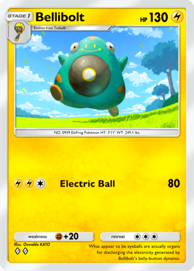 Bellibolt (B2-057) — Pokémon TCG Pocket Card | PocketCards.net