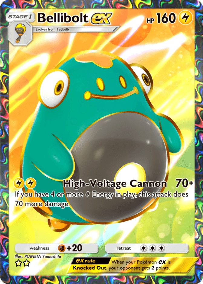 Bellibolt ex (b2a-103) card in Pokémon TCG Pocket