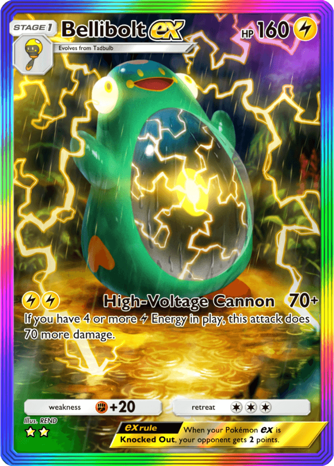 Bellibolt ex (b2a-113) card in Pokémon TCG Pocket