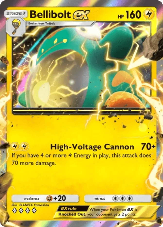 Bellibolt ex (b4b-101) card in Pokémon TCG Pocket
