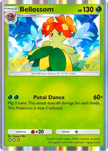 Bellossom (a4-003) card in Pokémon TCG Pocket
