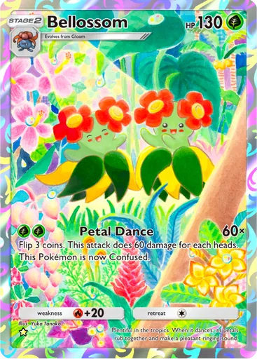 Bellossom (a4-163) card in Pokémon TCG Pocket