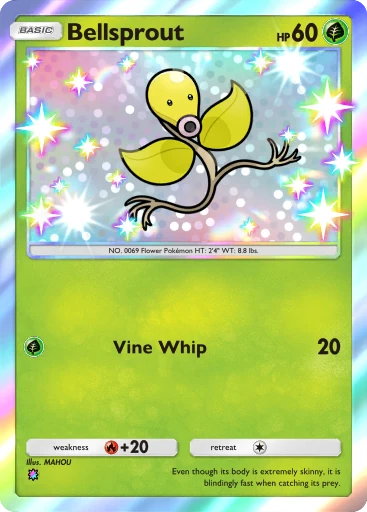 Bellsprout (b1-287) card in Pokémon TCG Pocket