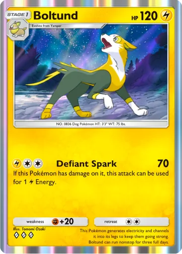 Boltund (a4a-031) card in Pokémon TCG Pocket
