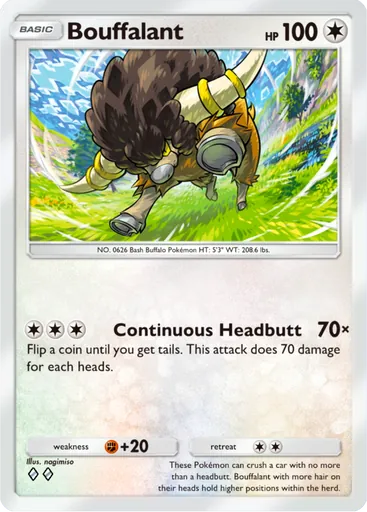 Bouffalant (a4-150) card in Pokémon TCG Pocket