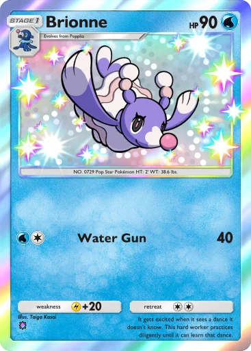 Brionne (b1-301) card in Pokémon TCG Pocket
