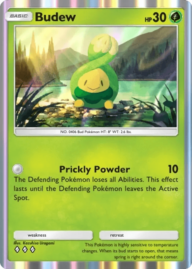 Budew card by Kazuhisa Uragami