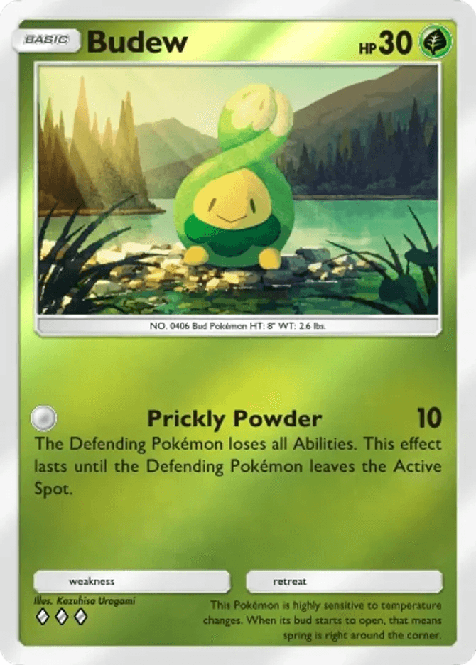Budew (b4b-246) card in Pokémon TCG Pocket