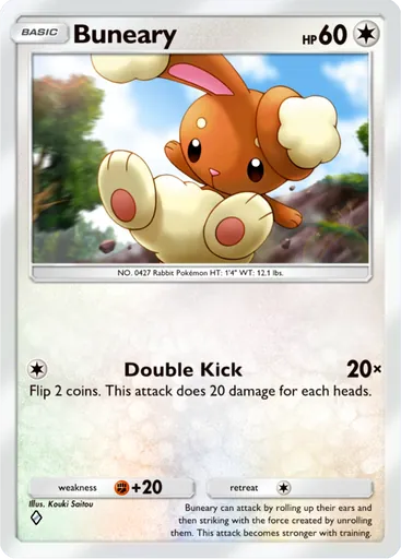 Buneary (b1a-062) card in Pokémon TCG Pocket