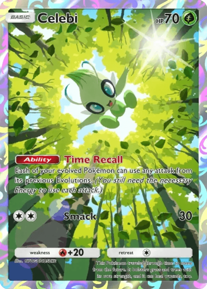 Celebi (pb-079) card in Pokémon TCG Pocket