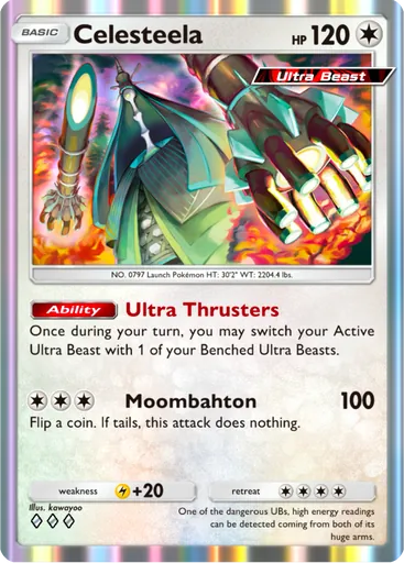 Celesteela (a3a-062) card in Pokémon TCG Pocket