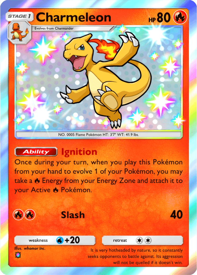 Charmeleon (B2b-008) — Pokémon TCG Pocket Card | PocketCards.net