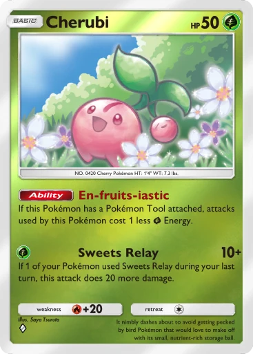 Cherubi (a4b-026) card in Pokémon TCG Pocket