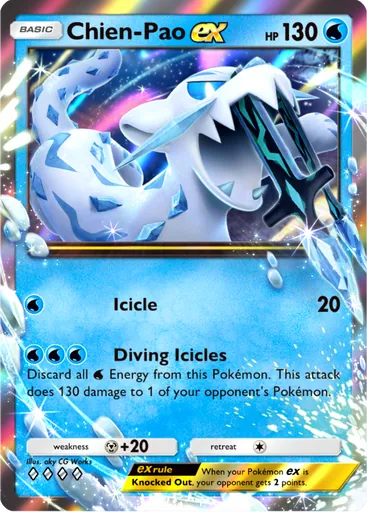 Chien-Pao ex (b2a-037) card in Pokémon TCG Pocket