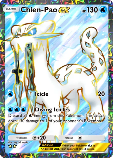 Chien-Pao ex (b2a-102) card in Pokémon TCG Pocket