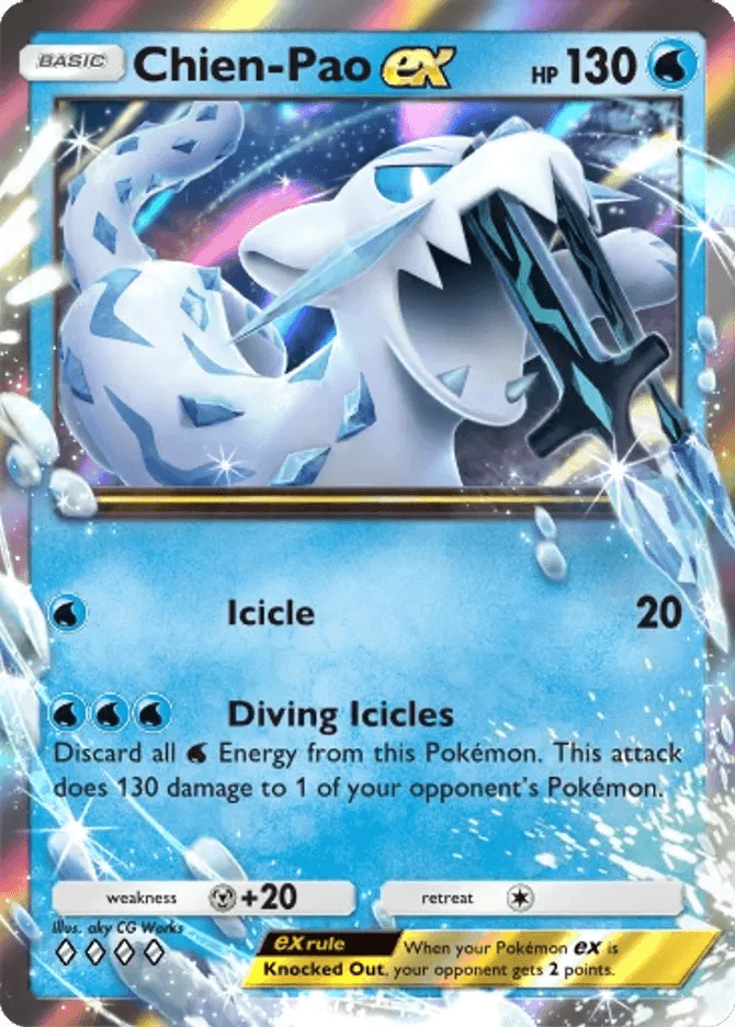 Chien-Pao ex (b4b-081) card in Pokémon TCG Pocket