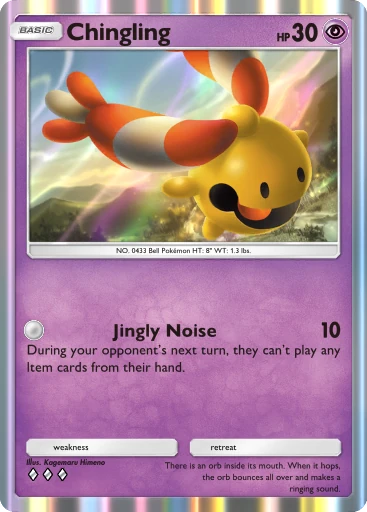Chingling (b1-109) card in Pokémon TCG Pocket