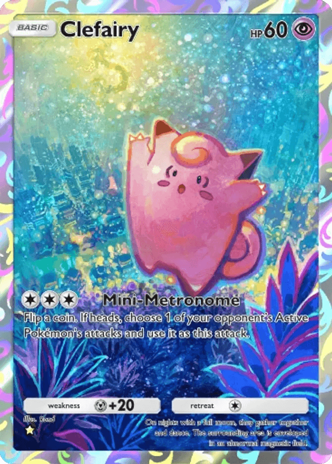 Clefairy card by Rond