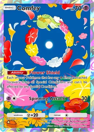 Comfey (a3-168) card in Pokémon TCG Pocket