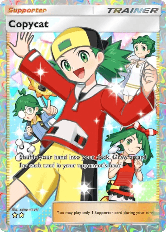 Copycat card by saino misaki