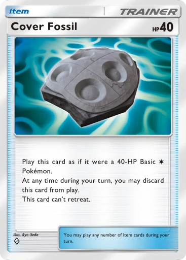 Cover Fossil (b1-216) card in Pokémon TCG Pocket