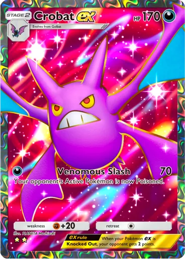 Crobat ex (a4-192) card in Pokémon TCG Pocket