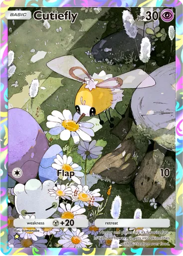 Cutiefly (a3-167) card in Pokémon TCG Pocket
