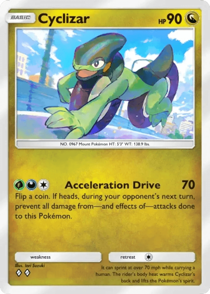 Cyclizar card by Iori Suzuki