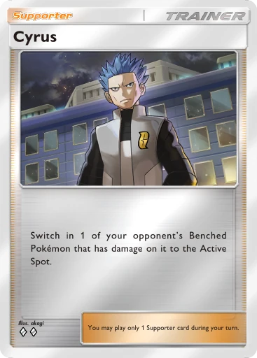 Cyrus (a4b-327) card in Pokémon TCG Pocket
