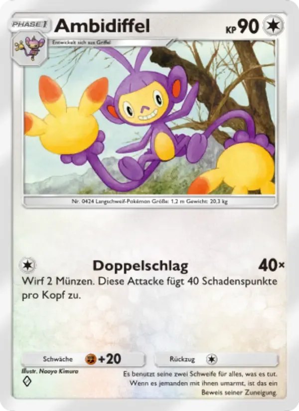 Ambipom card in German