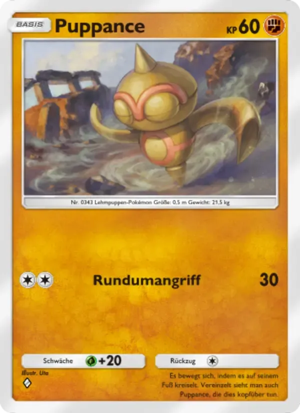 Baltoy card in German