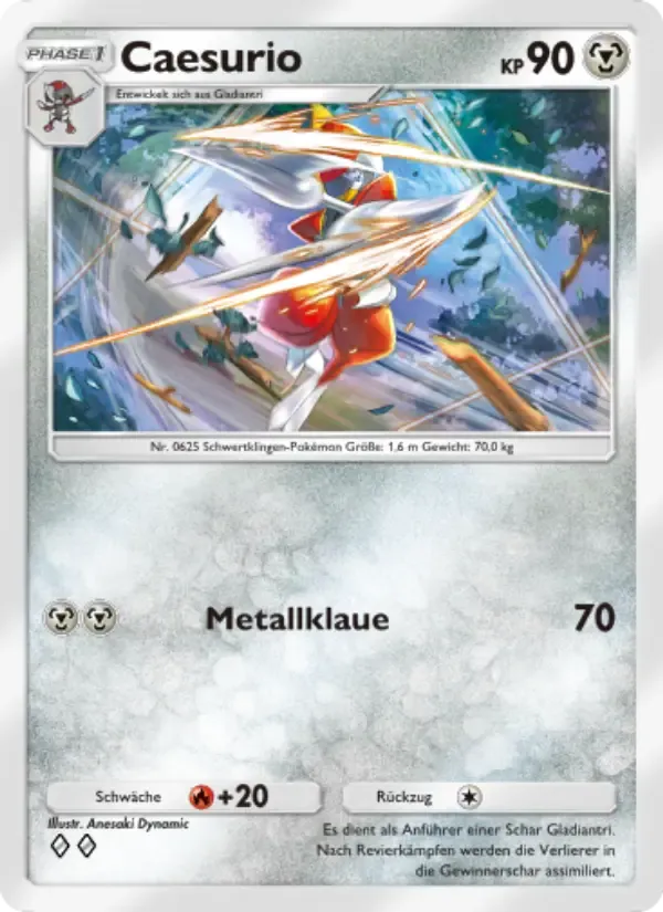 Bisharp card in German