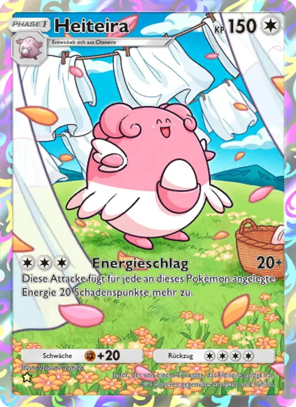Blissey card in German