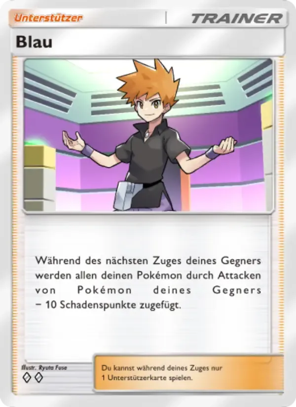 Blue card in German