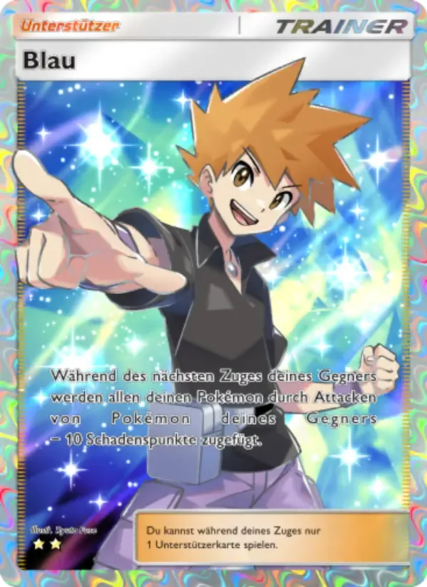 Blue card in German