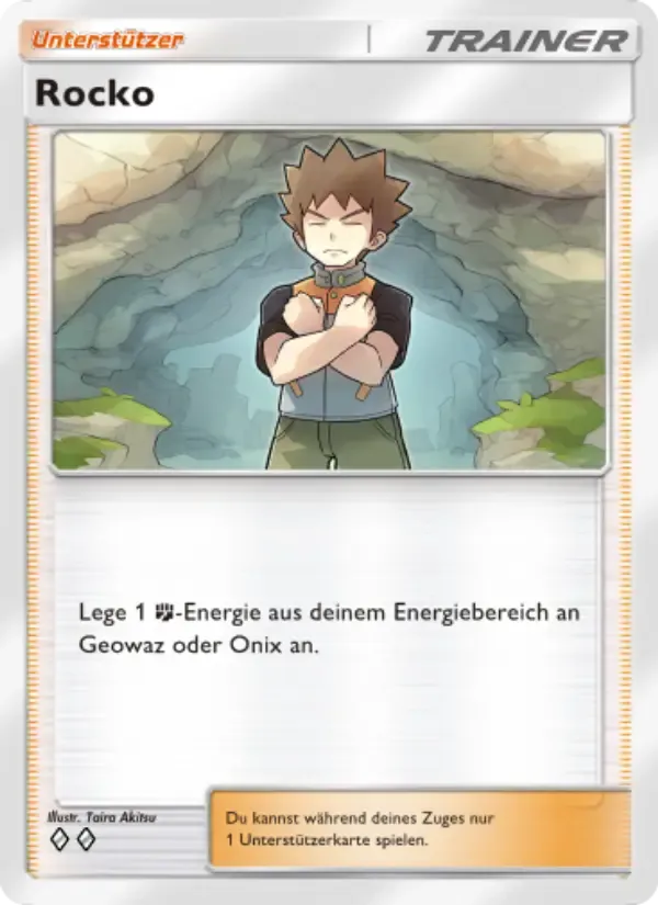 Brock card in German