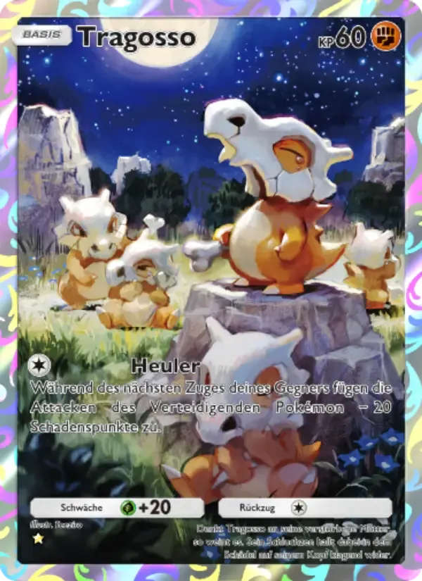 Kartu Cubone dalam bahasa Jerman