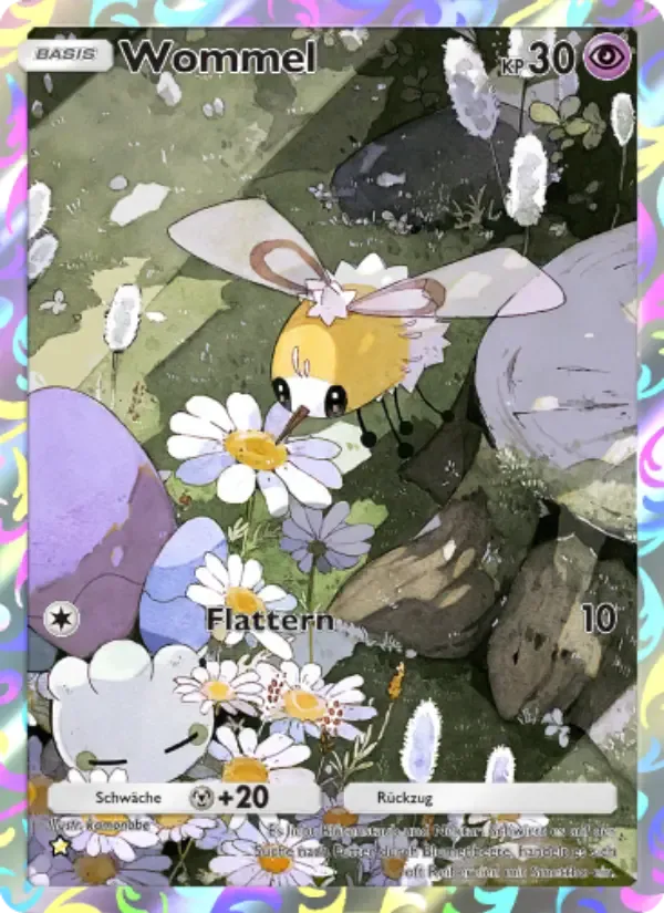 Cutiefly card in German