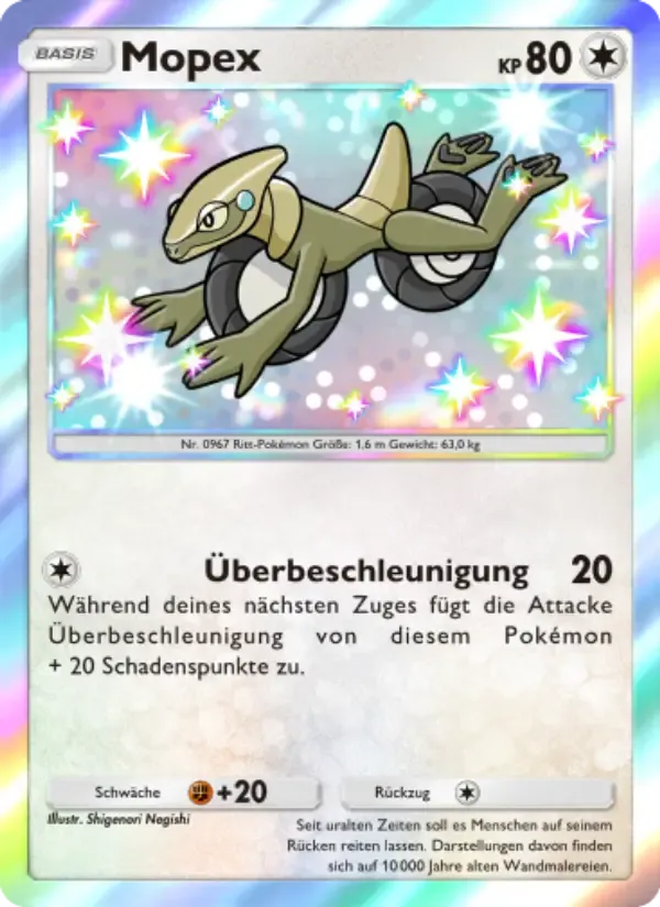 Cyclizar card in German