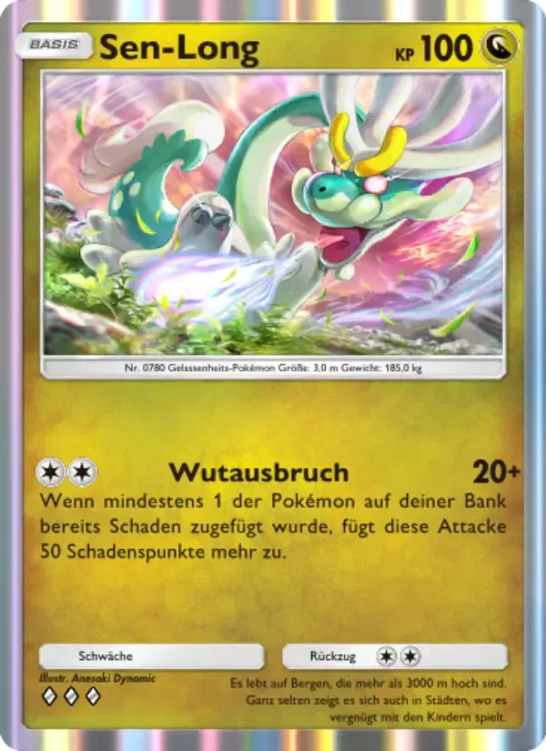 Drampa card in German