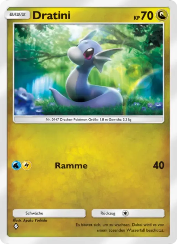 Dratini card in German