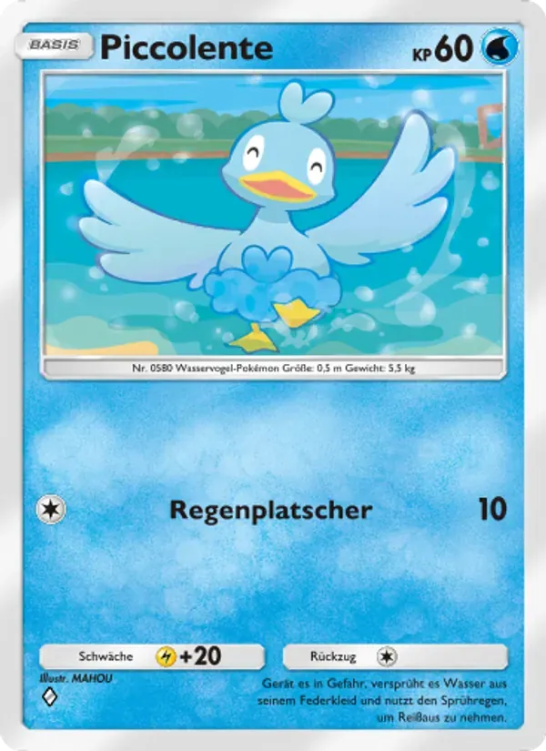 Ducklett card in German