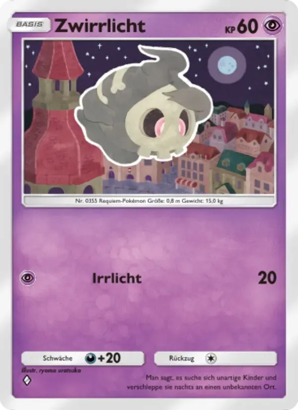 Duskull card in German