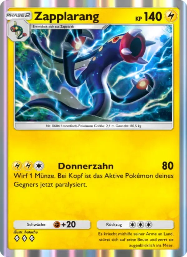Eelektross card in German